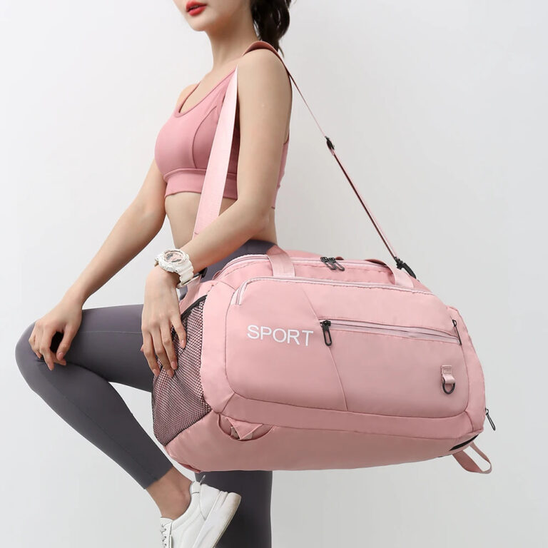 Luggage Bags For Women Handbag Oxford Men's Fitness Gym Shoulder Bag Waterproof Sports Travel Backpack With Shoes Compartment - Image 6