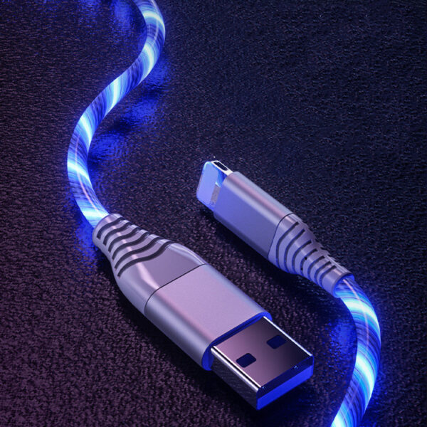 USB charging and lighting data cable - Image 3