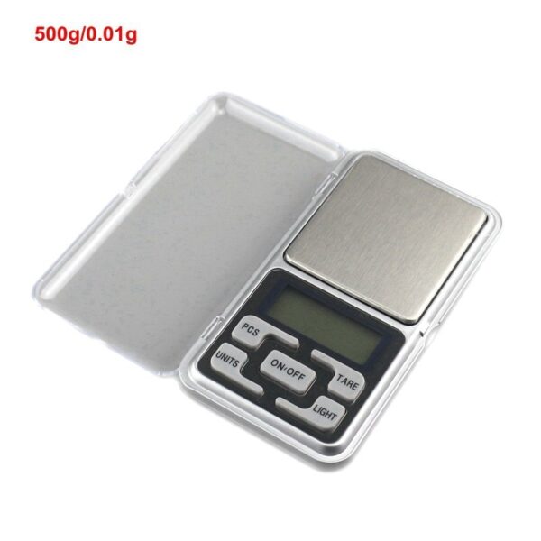 200g x 0.01g Digital Jewelry Scale Pocket Scale Electronic Weighing Scale Mini Libra High Accuracy Weigh Balance - Image 3