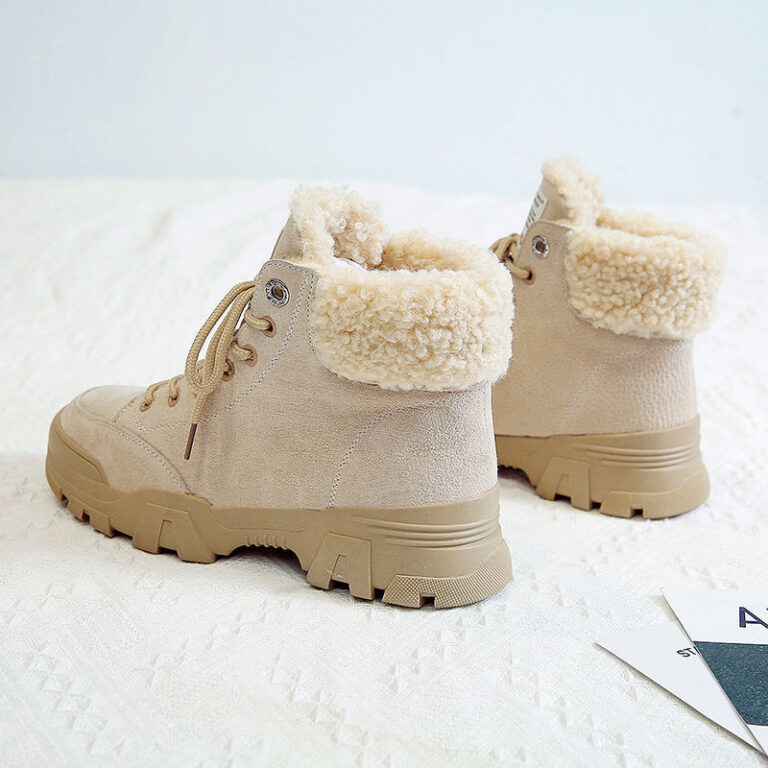 Plush thick cotton shoes - Image 6