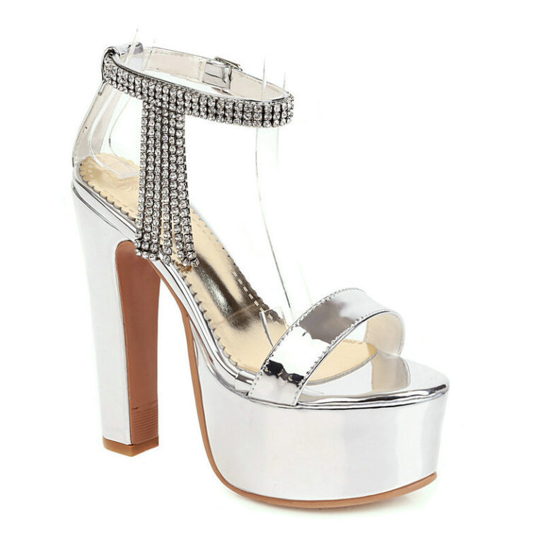 Block heel platform sandals - Image 6