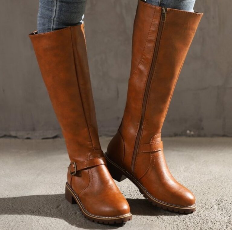 European and American women's knight boots - Image 2