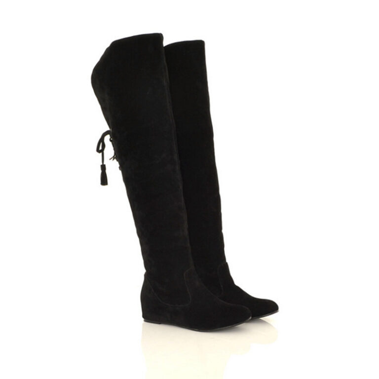 Over-the-knee boots plus size warm snow boots - Image 5