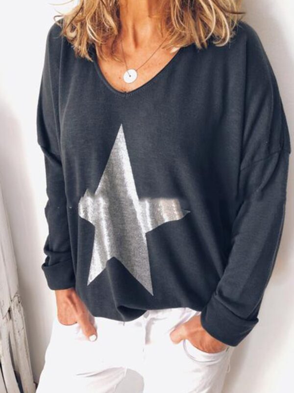 Women's Long-sleeved T-shirt Bottoming Shirt - Image 3