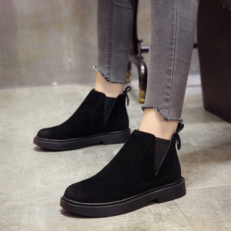 Autumn and winter new fashion retro frosted short boots  women boots - Image 3