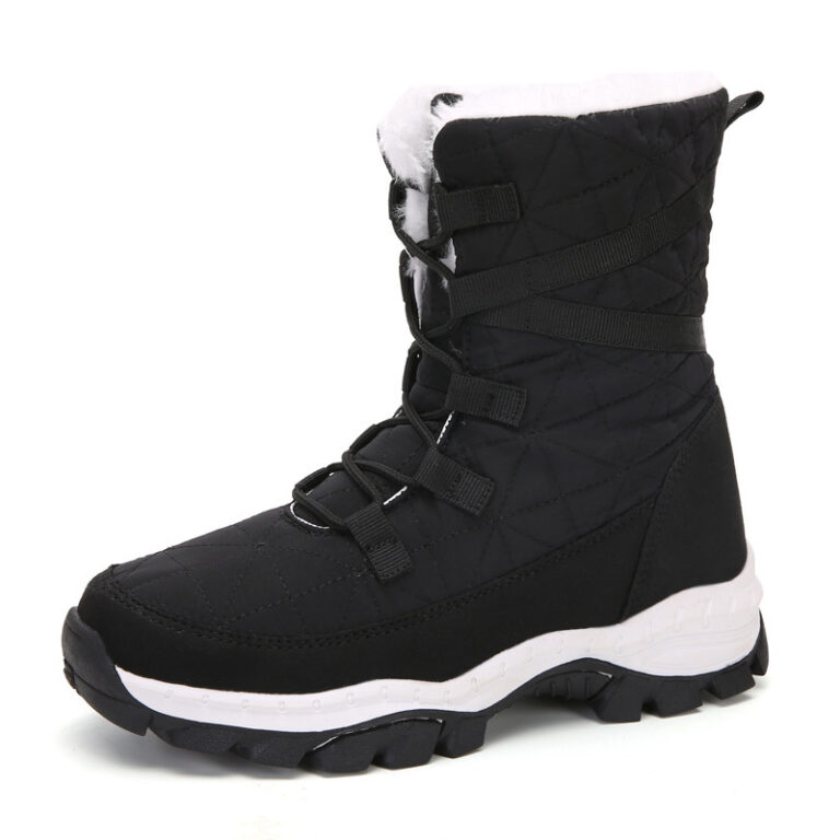 Thick Plush Plus Velvet Warm Women Snow Boots - Image 5