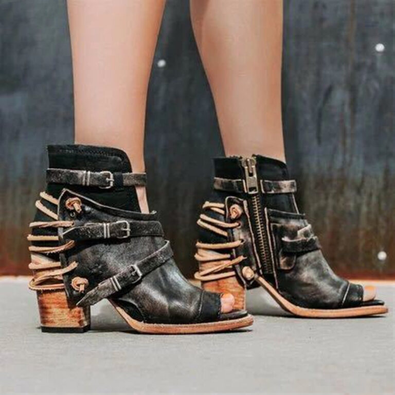 Roman Style Foreign Trade Plus Size Women's Wedge Heel Sandals - Image 2