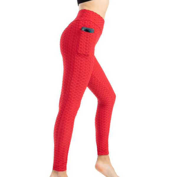 Women's High Stretch Hip-lifting Slim-fit Sweat-absorbent Leggings - Image 6