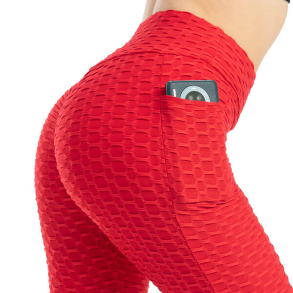 Women's High Stretch Hip-lifting Slim-fit Sweat-absorbent Leggings - Image 10