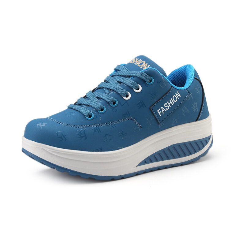 Thick-Soled Surface Swaying Shoes Breathable Sports Casual Shoes - Image 3