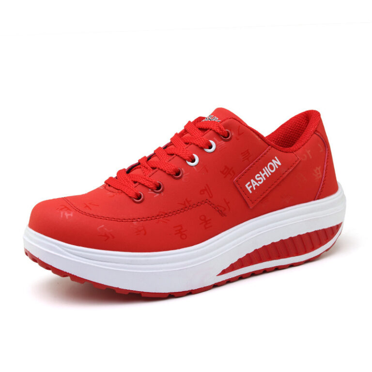 Thick-Soled Surface Swaying Shoes Breathable Sports Casual Shoes - Image 2