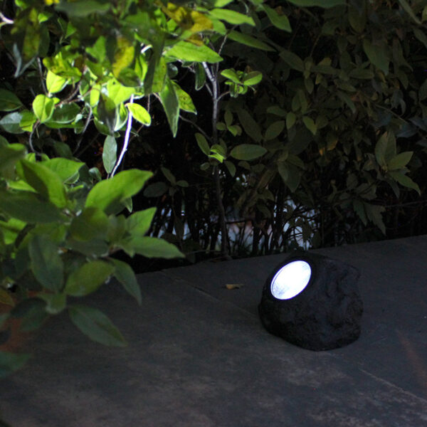 Solar lamp courtyard lamp outdoor simulation stone lamp - Image 2