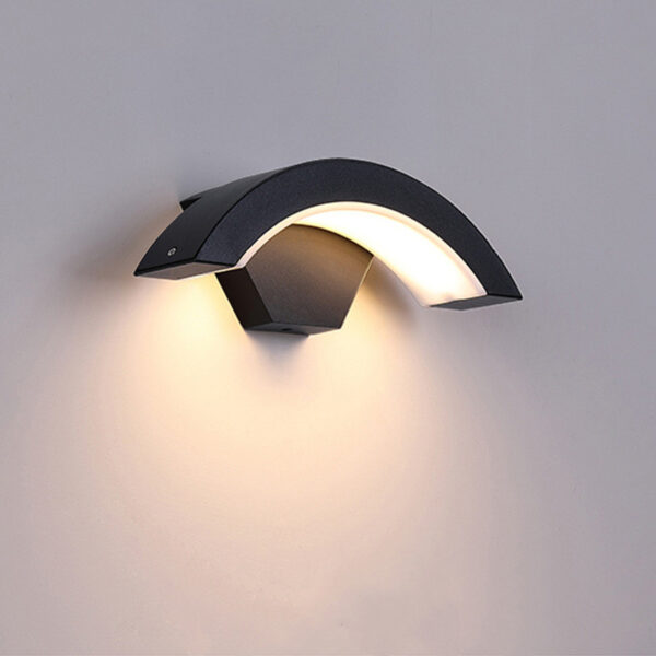 Led Wall Light Curved Moon Induction Wall Light - Image 5