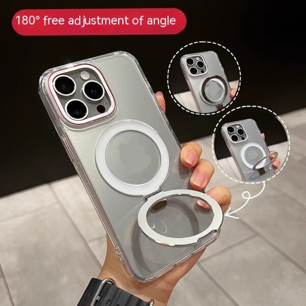 Transparent Magnetic Mobile Phone Protective Case - Image 4