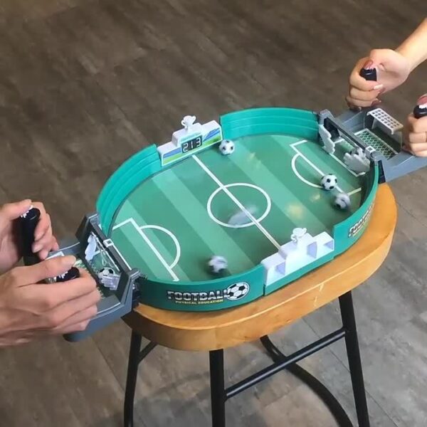 Football Table Interactive Game, Mini Tabletop Football Game Set For Kids, Hand-Eye Coordination Parent-Child Interactive Family Sports Board Game - Image 7