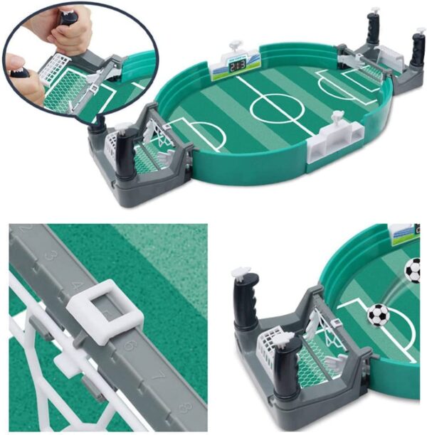 Football Table Interactive Game, Mini Tabletop Football Game Set For Kids, Hand-Eye Coordination Parent-Child Interactive Family Sports Board Game - Image 9