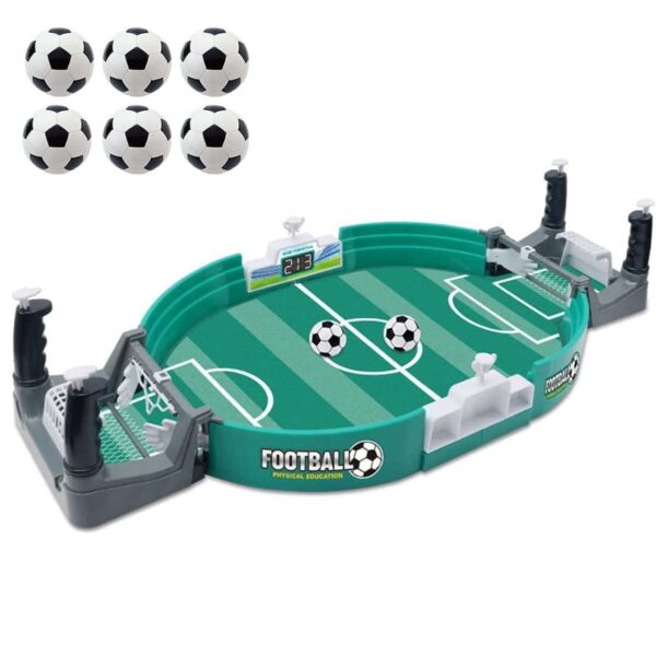 Football Table Interactive Game, Mini Tabletop Football Game Set For Kids, Hand-Eye Coordination Parent-Child Interactive Family Sports Board Game - Image 4