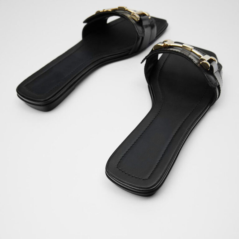 Cow leather sandals Roman style slippers - Image 6