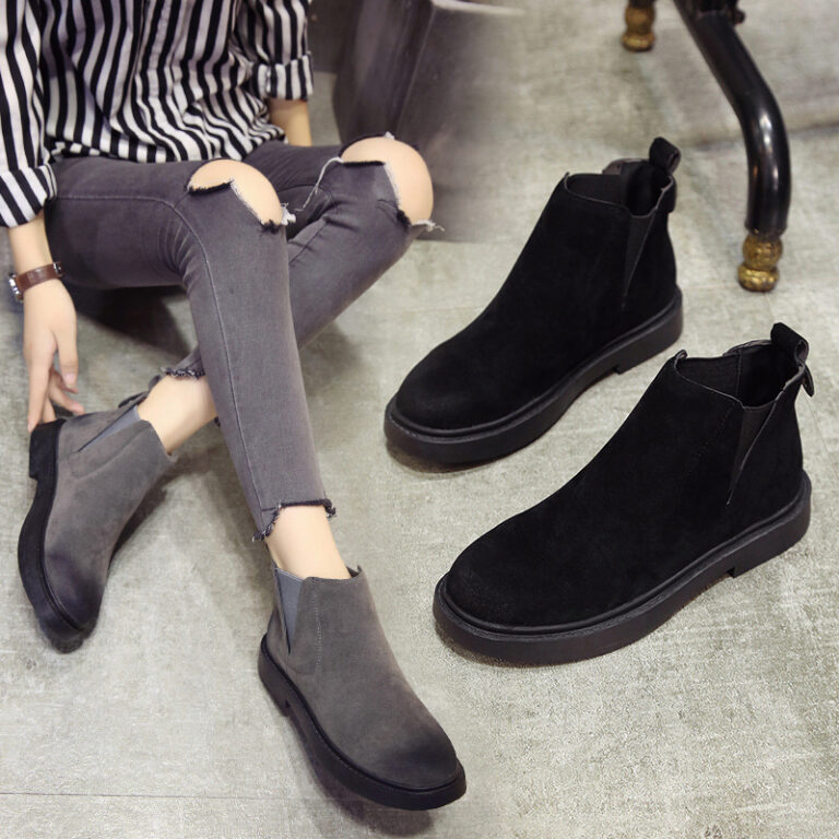 Autumn and winter new fashion retro frosted short boots  women boots