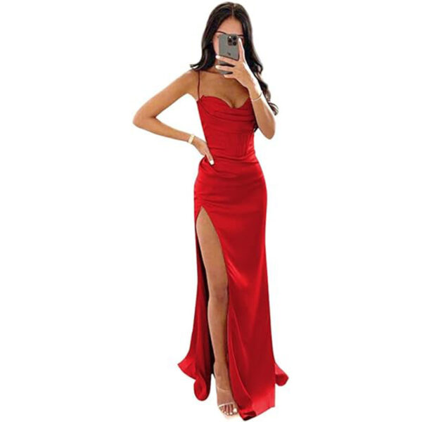 European And American Women's Clothing Sleeveless Camisole Evening Dress - Image 10