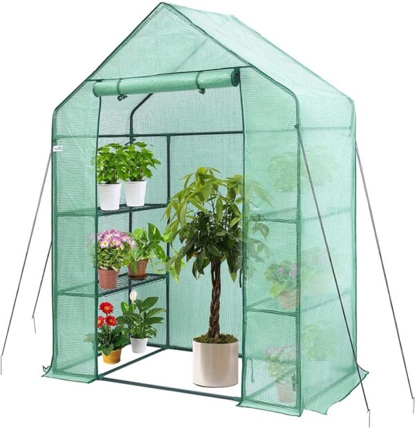 PE Cover Drawer-type Greenhouse Flower Stand - Image 4