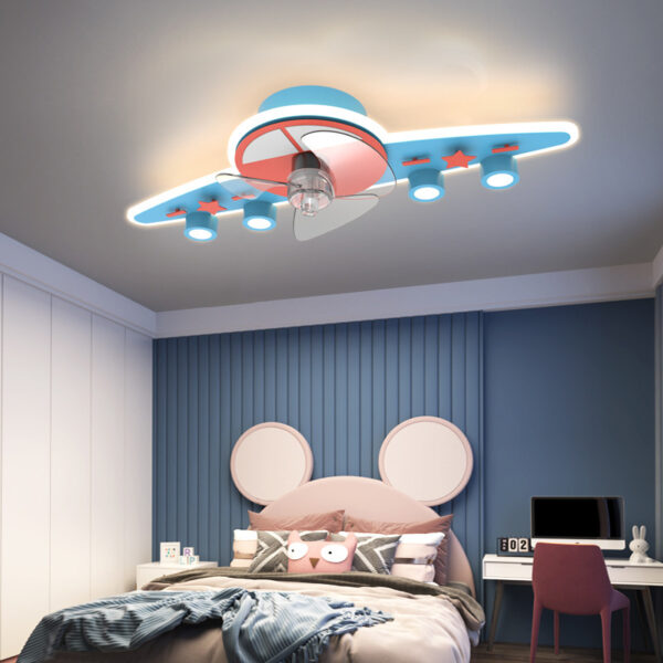 Fan Lights Children's Room Ceiling Intelligence - Image 3