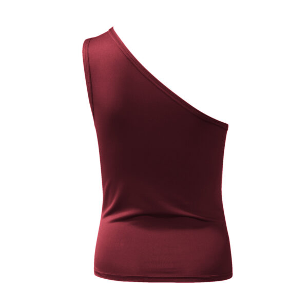 Women's Top Irregular Shoulder Personality Vest - Image 9