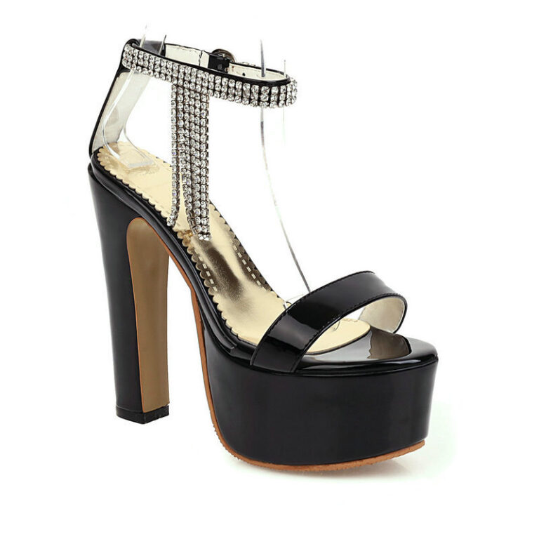 Block heel platform sandals - Image 2