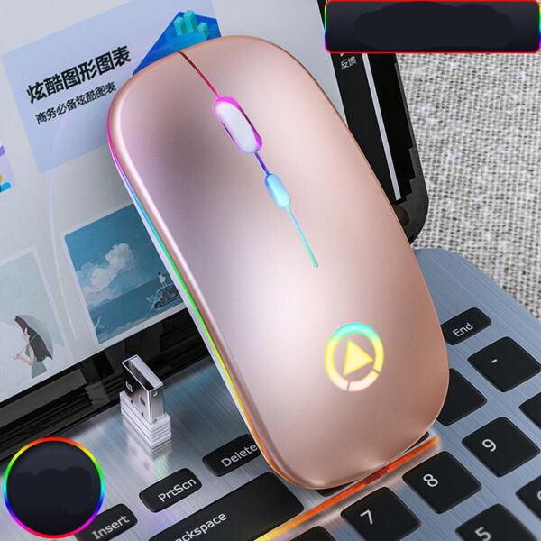 Wireless charging Bluetooth mouse - Image 3