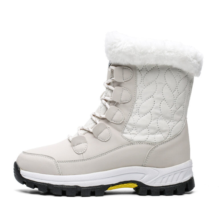 Women's snow boots warm and velvet women's shoes - Image 4