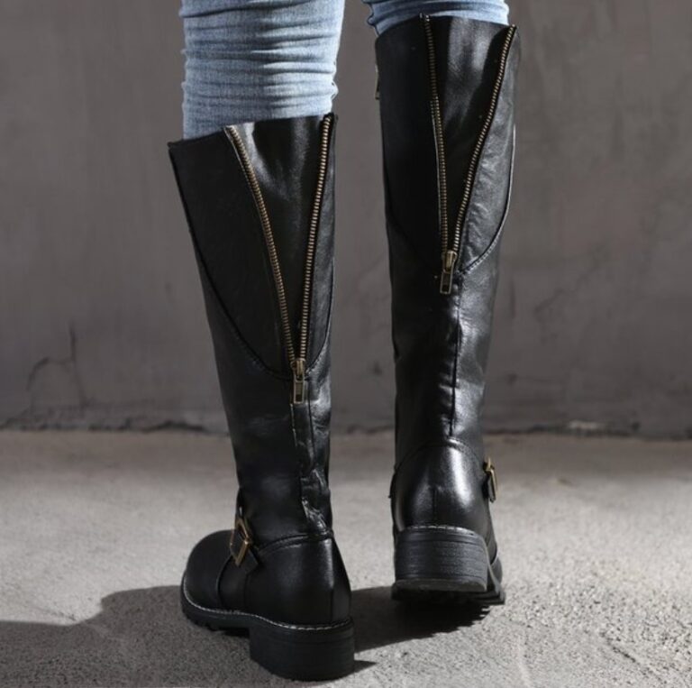 European and American women's knight boots - Image 5