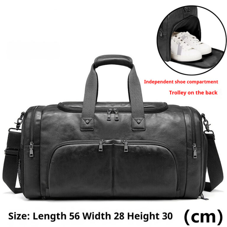 Men's Portable Travel Bag Crossbody Business Short Distance Business Bag Large Capacity - Image 3