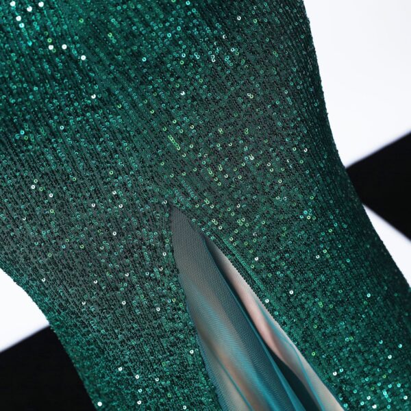 Sequined Party Dress Long Banquet Slim Fishtail - Image 3