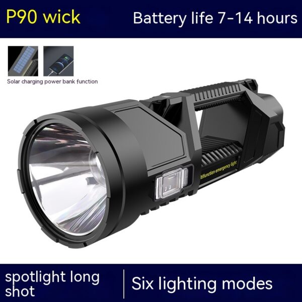 Strong Light Charging Bright Outdoor Flashlight - Image 8