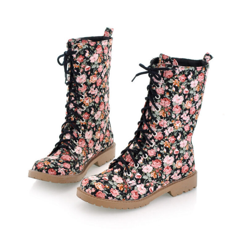 Printed Martin boots - Image 3