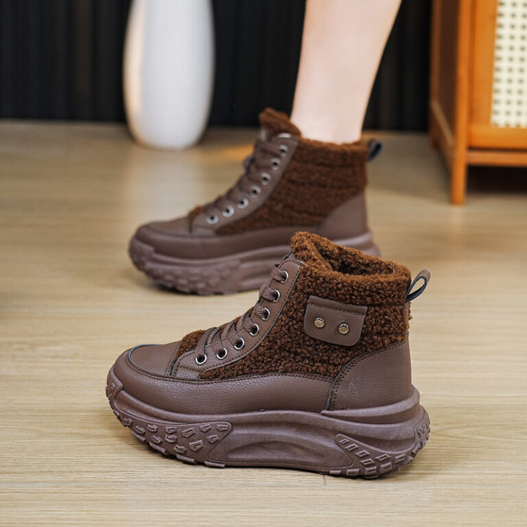 New Warm Non-slip High Top Snow Boots - Image 6