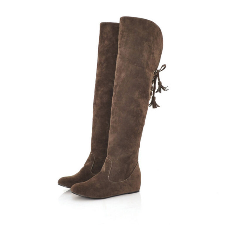 Over-the-knee boots plus size warm snow boots - Image 6