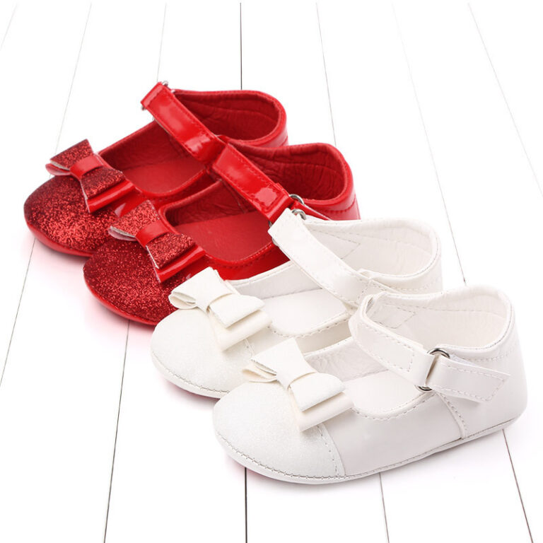 Baby shoes bow toddler shoes - Image 2