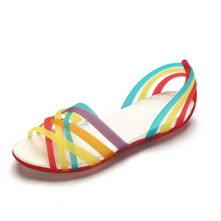 Flat jelly sandals - Image 6