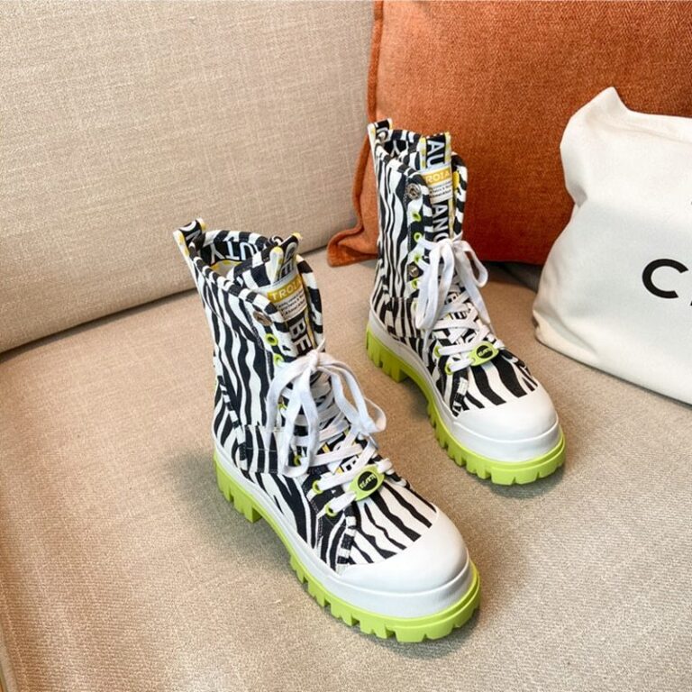 Canvas graffiti boots - Image 3