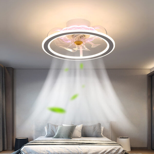 Bedroom Ceiling Lamp Modern Fan Lamp - Image 7