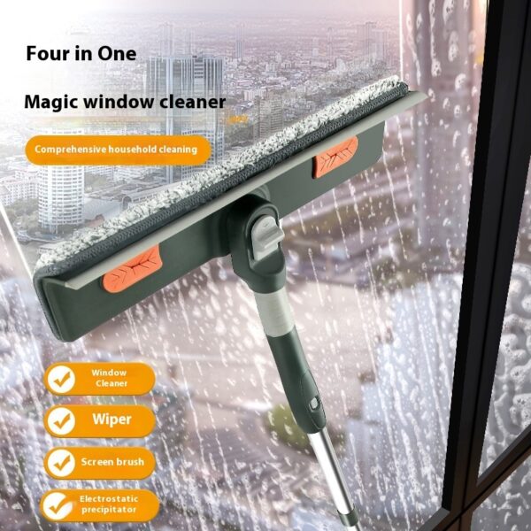 Household Lengthened Splicing Rod Window Cleaning Wiper Blade - Image 7