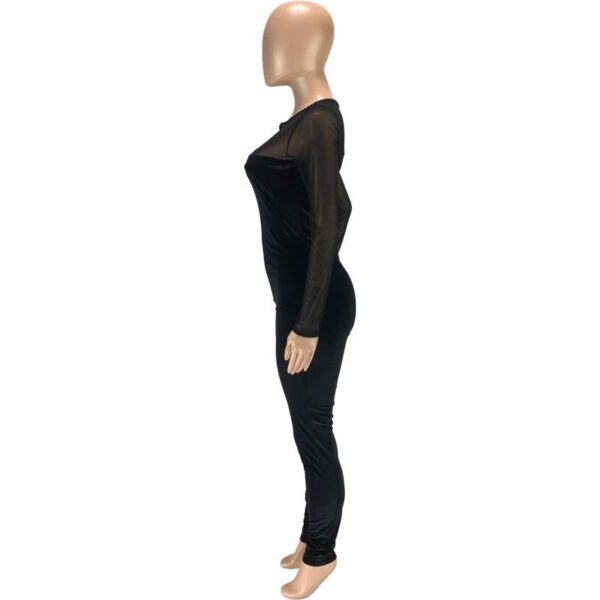 Ladies Jumpsuit Long Sleeve Designer Sexy Elegant Fashion Slim Fit Pullover Comfortable - Image 7