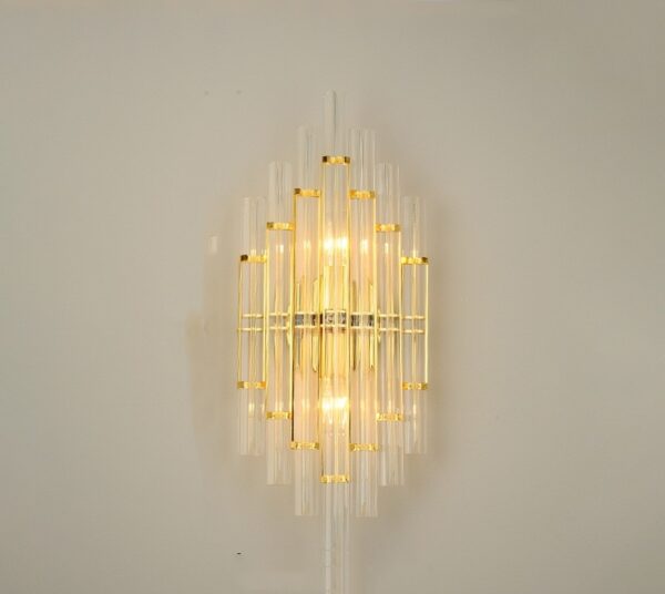 Modern Living Room Light Luxury Crystal Creative Wall Lamp - Image 10