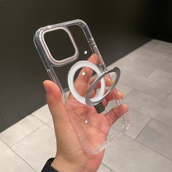 Transparent Magnetic Mobile Phone Protective Case - Image 10