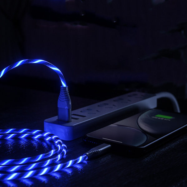 USB charging and lighting data cable - Image 2