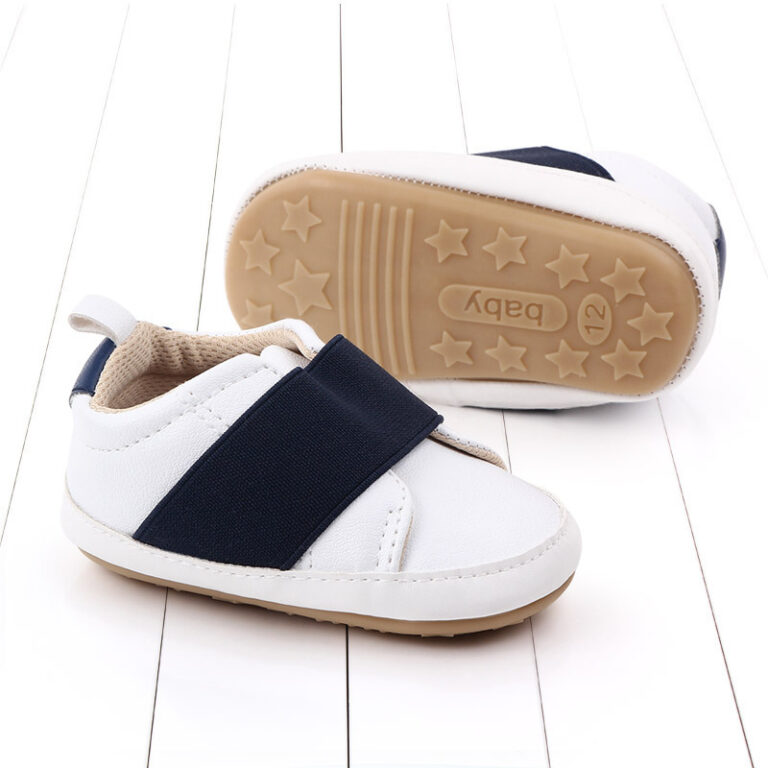 Baby sneakers with rubber soles for baby toddlers - Image 5