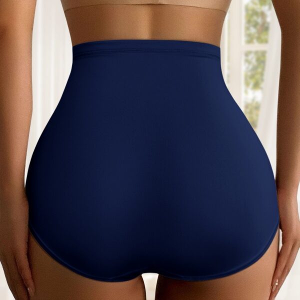 Milk Silk High Waisted Triangles Breathable Panties - Image 3