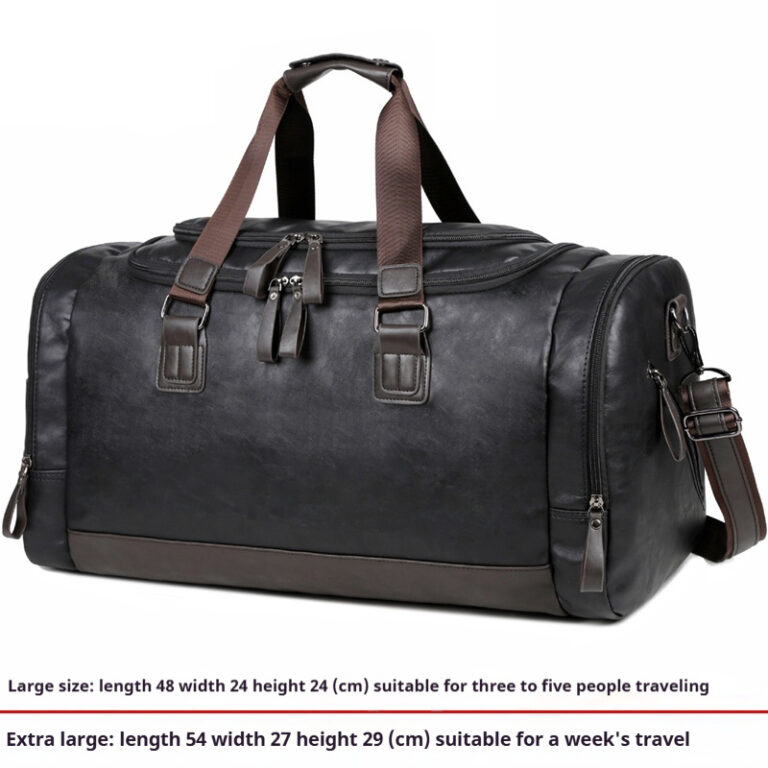 Men's Portable Travel Bag Crossbody Business Short Distance Business Bag Large Capacity - Image 4