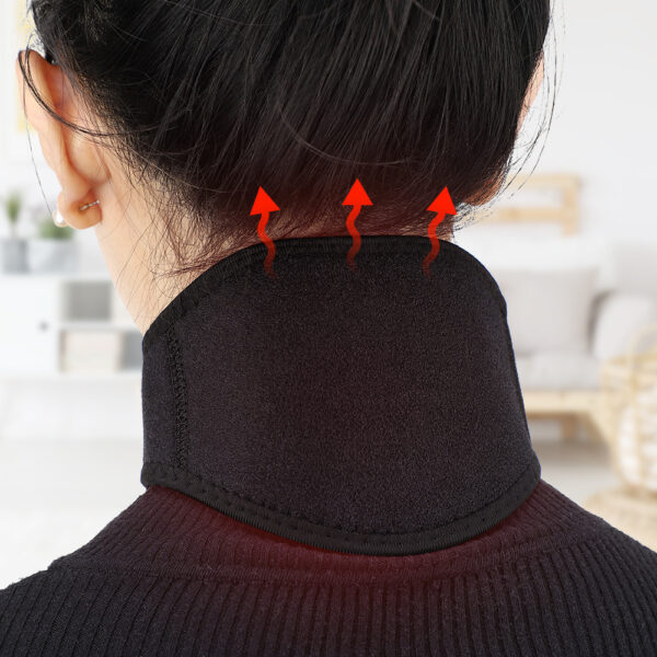 9 Magnets Elastic Physiotherapy Neck Mask - Image 3